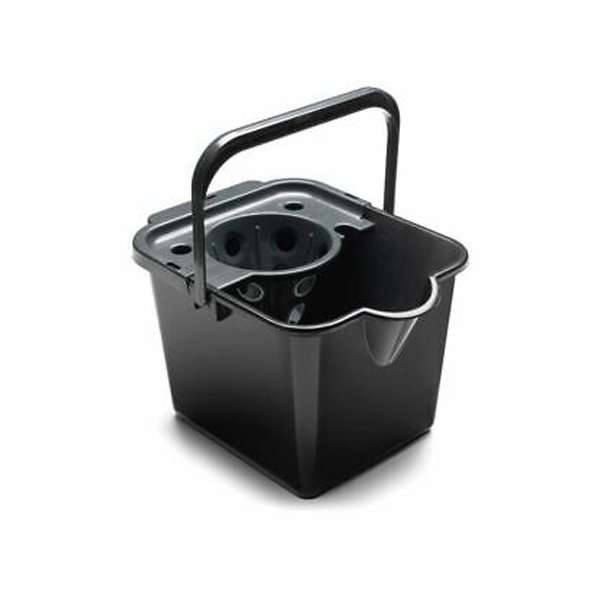 Addis Mop Pail and Wringer, Metallic/Graphite