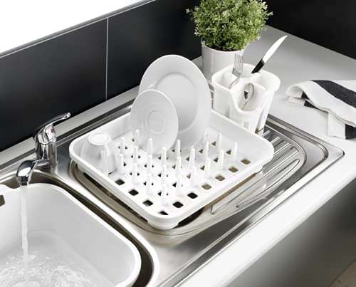 Signature Plate Rack - White 3 Addis Signature Plate Rack, White