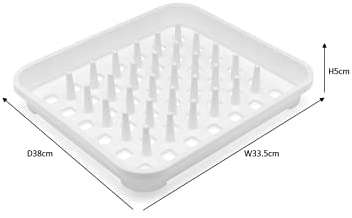 Signature Plate Rack - White 4 Addis Signature Plate Rack, White