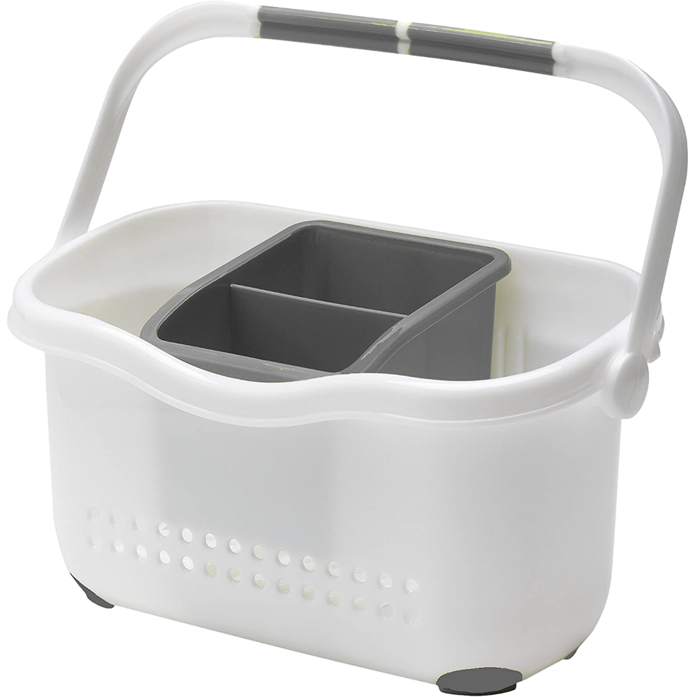 Addis Sink Caddy, White/Grey