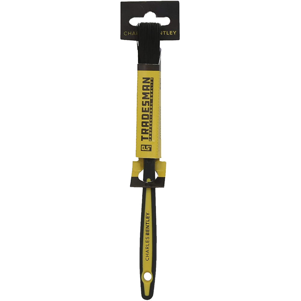 Charles Bentley Bulldozer Trade Paint Brush, Soft Grip 0.5 Inch