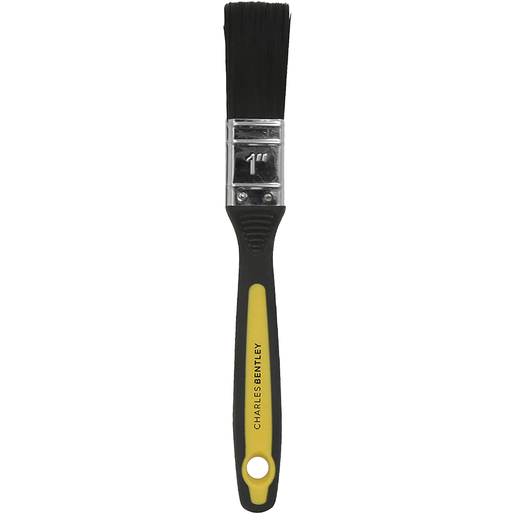 Charles Bentley Bulldozer Trade Paint Brush, Soft Grip 1 Inch