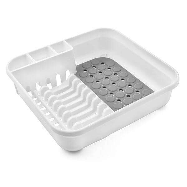 Addis Twin Material Draining Station, White/Grey