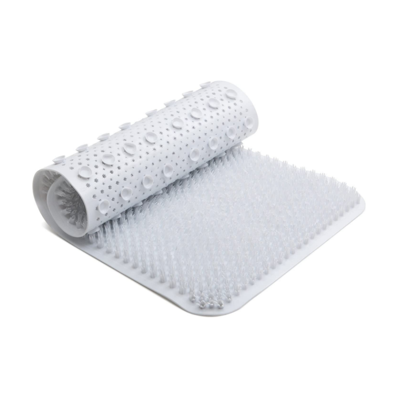 Sabichi Grass Bath Mat, White