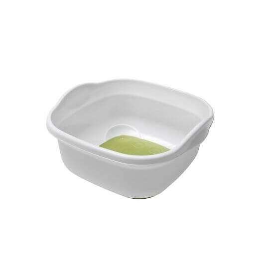 Addis 8.5L Soft Touch Bowl, White/Green