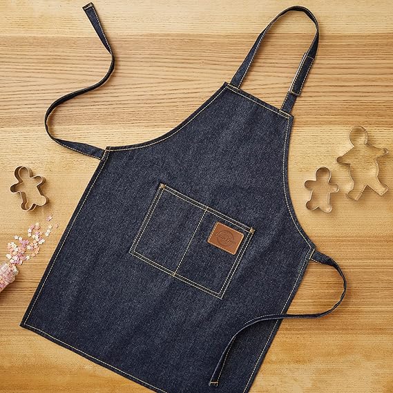 Cooksmart Kids Oxford Denim Apron