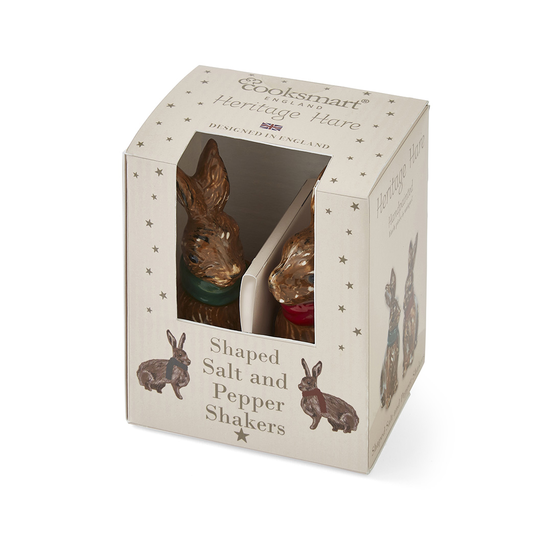 Cooksmart Heritage Hare Salt & Pepper Shaker Set