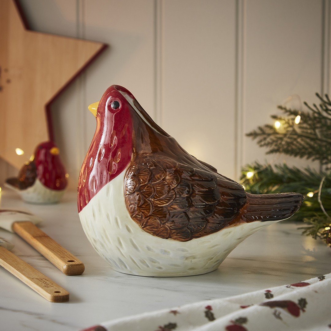 Cooksmart Robin's Retreat Utensil Pot / Vase, Robin