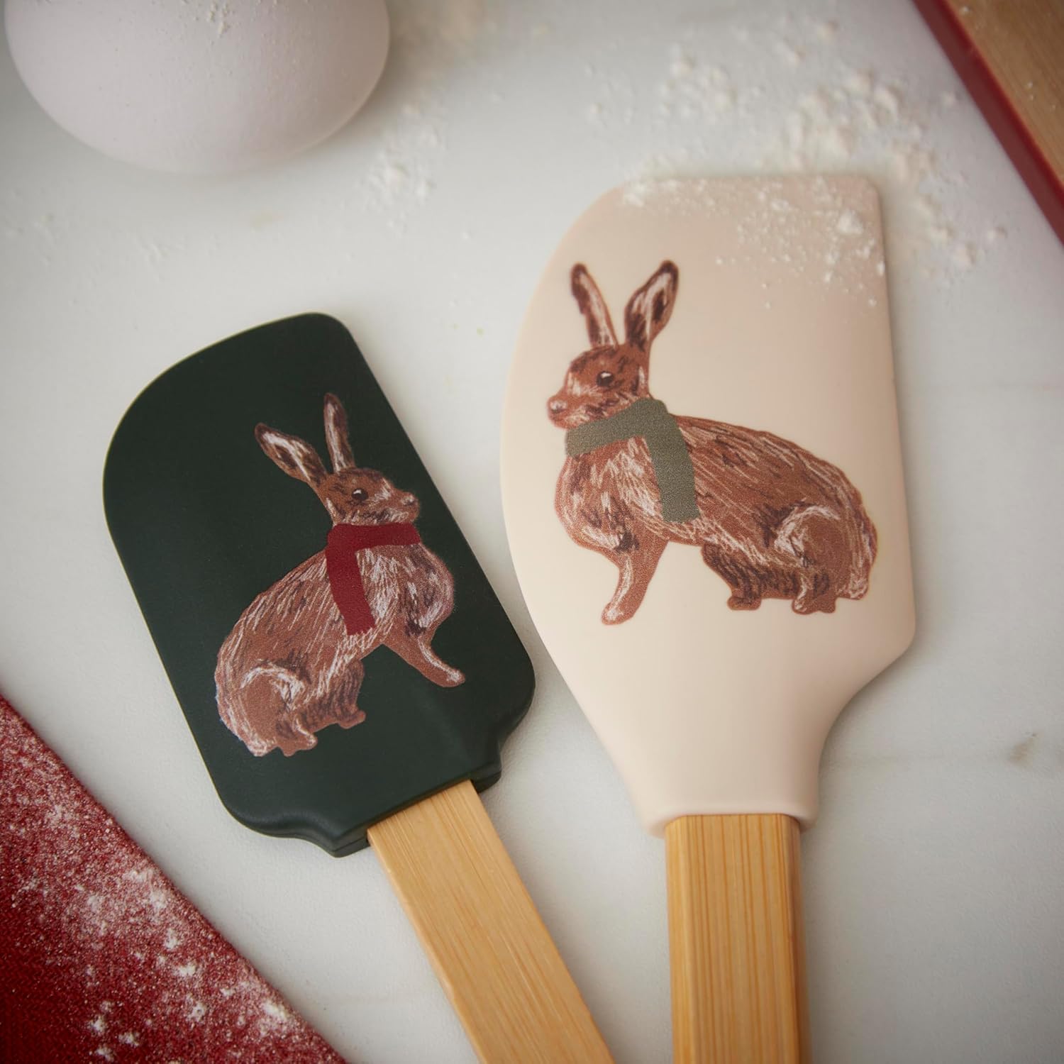 2819 Cooksmart Heritage Hare Set of 2 Spatulas
