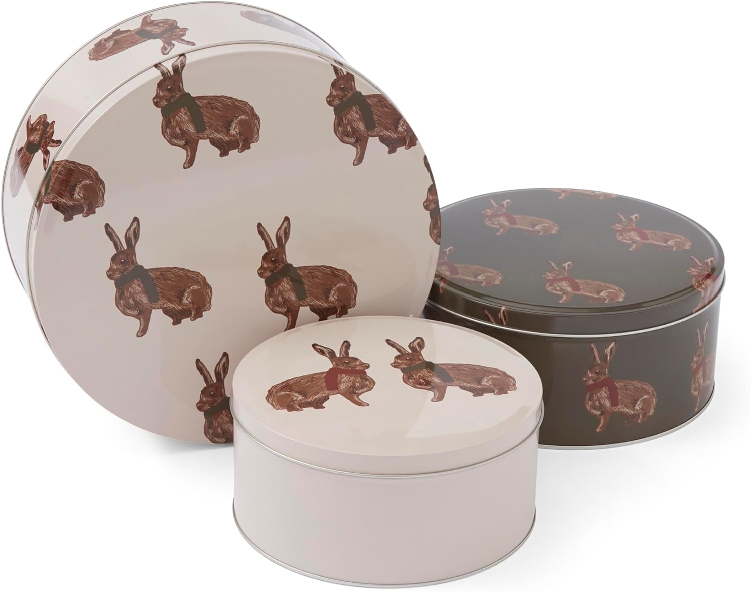 Cooksmart Heritage Hare Set of 3 Round Cake Tins