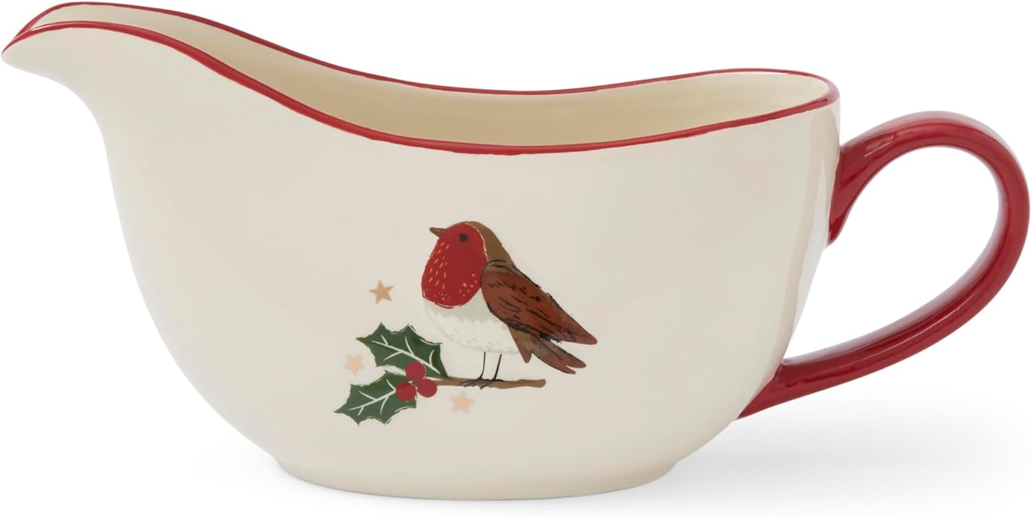 2839 Cooksmart Robin's Retreat Gravy Boat