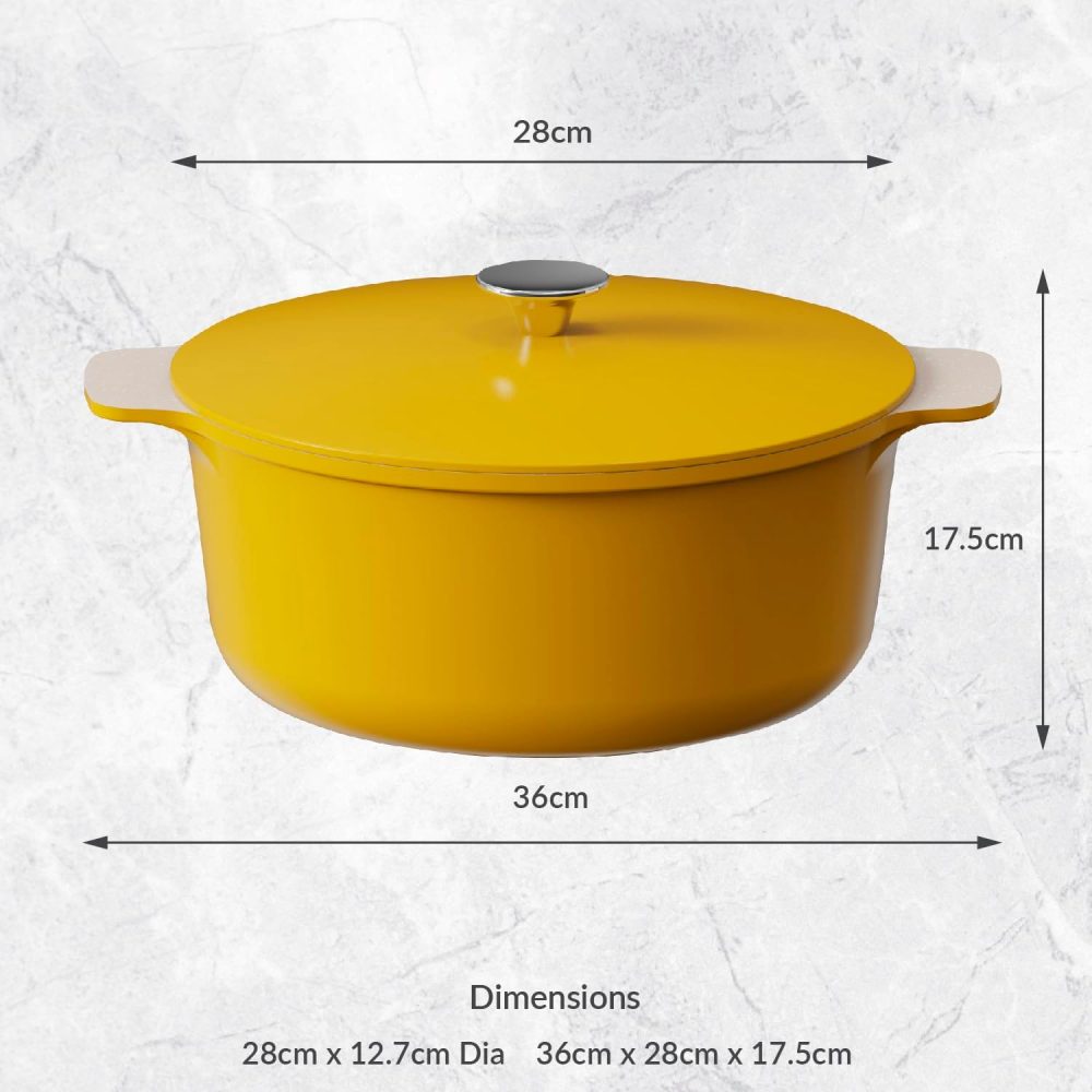 Cooksmart Signature Casserole Range, Marigold