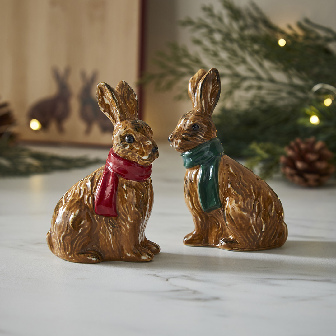 Cooksmart Heritage Hare Salt & Pepper Shaker Set