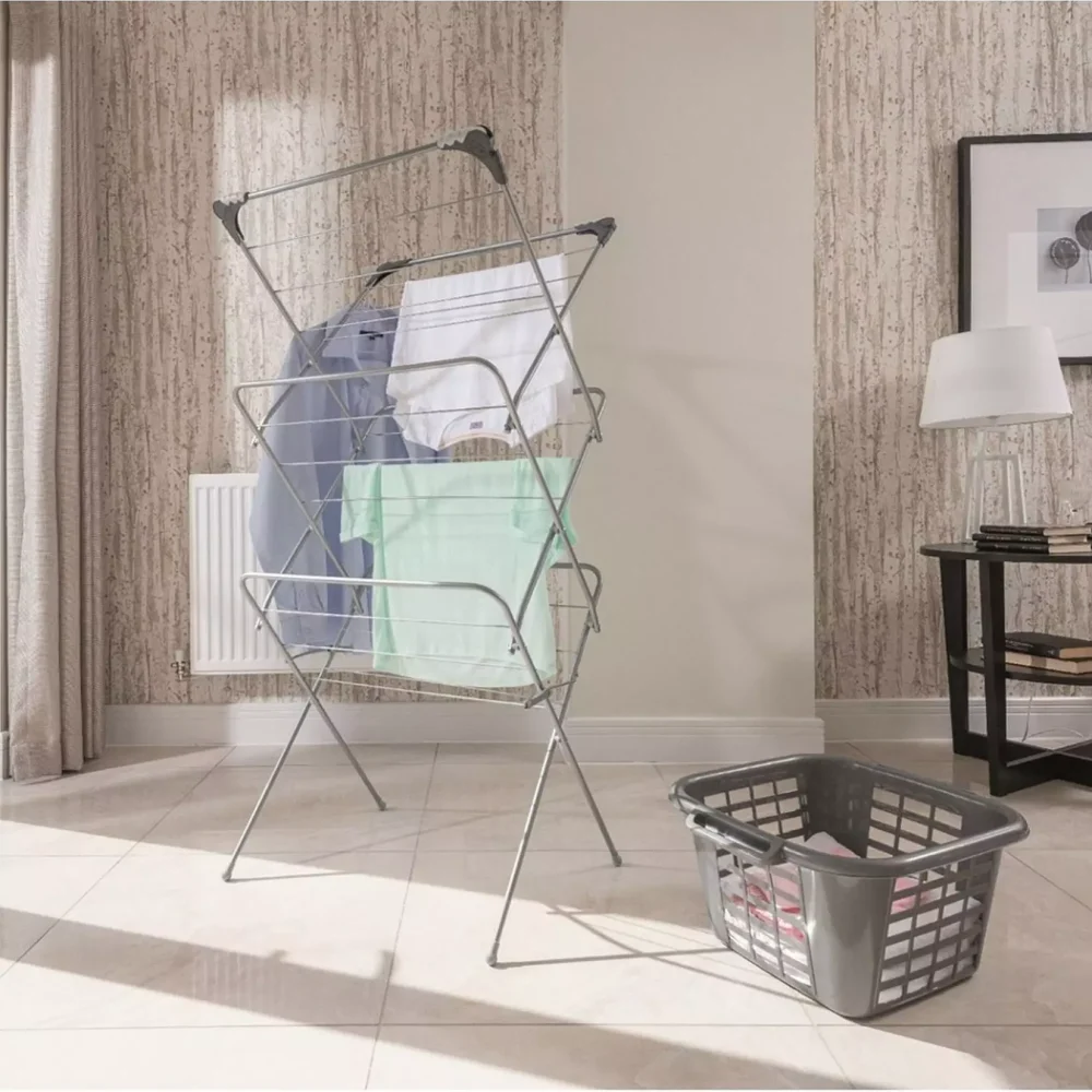 Addis 3 Tier Airer with Hooks