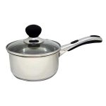 Sabichi Living Easy Grip 20cm Saucepan with Glass Lid, 2.5L