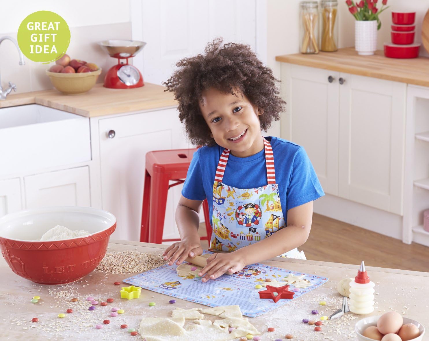 9050-3 Cooksmart Kids Captain Flapjack Baking Set