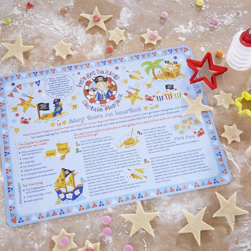 Cooksmart Kids Captain Flapjack Baking Set