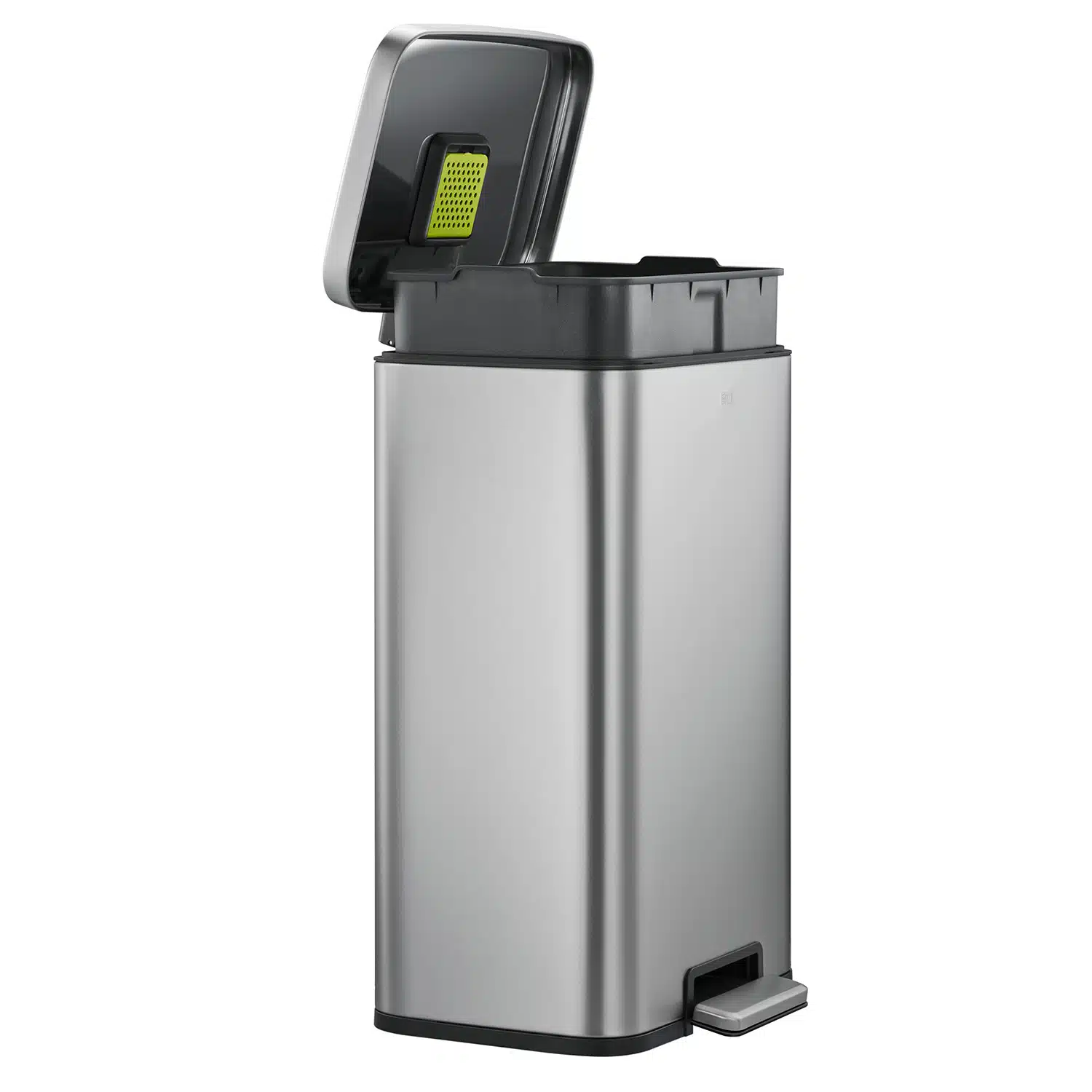 Madison Pedal Bin 50L Silver 3 EKO Madison Pedal Bin 50L, Stainless Steel