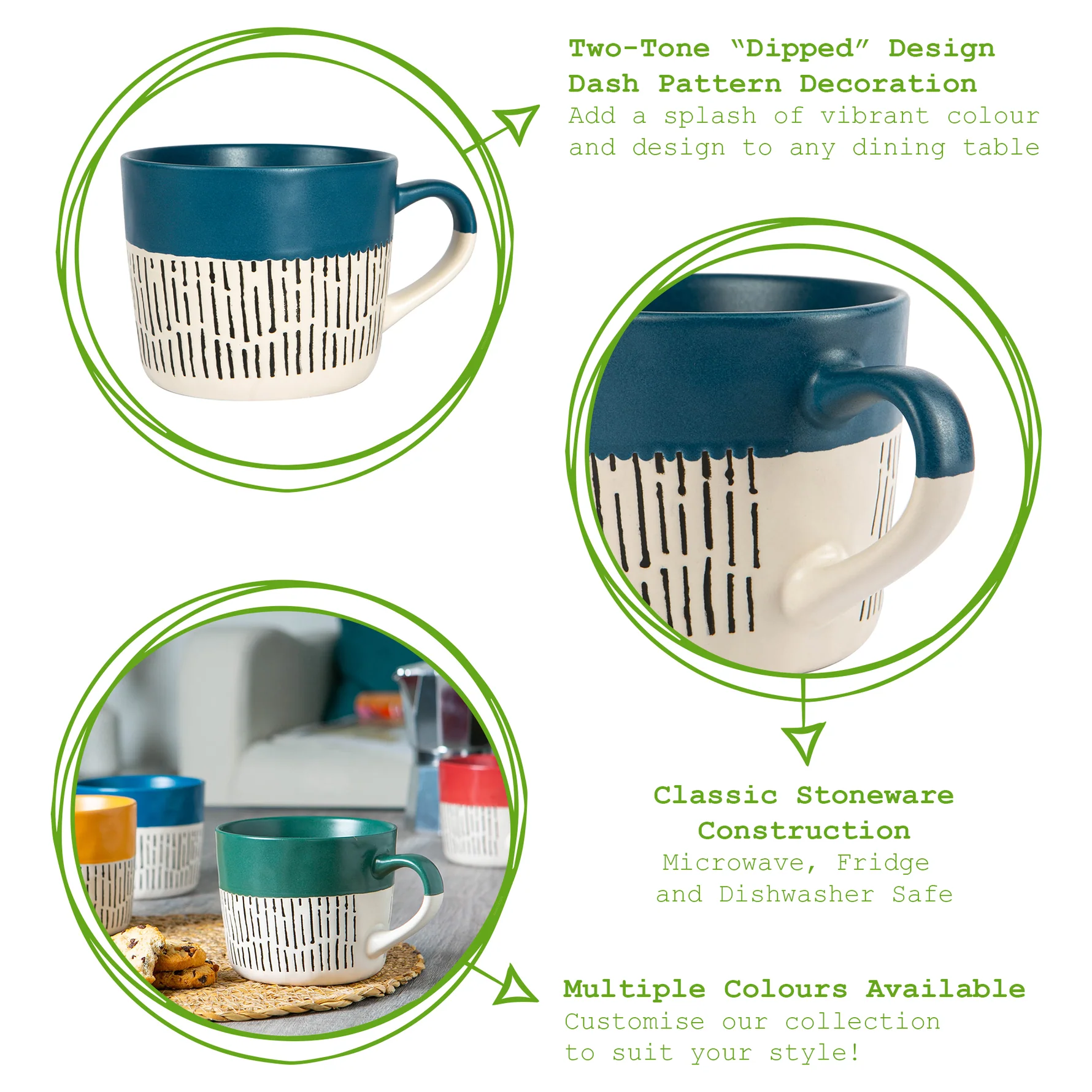 NS-PH202512_WS_05 Nicola Spring Two Tone Dash Mug 450ml, Blue