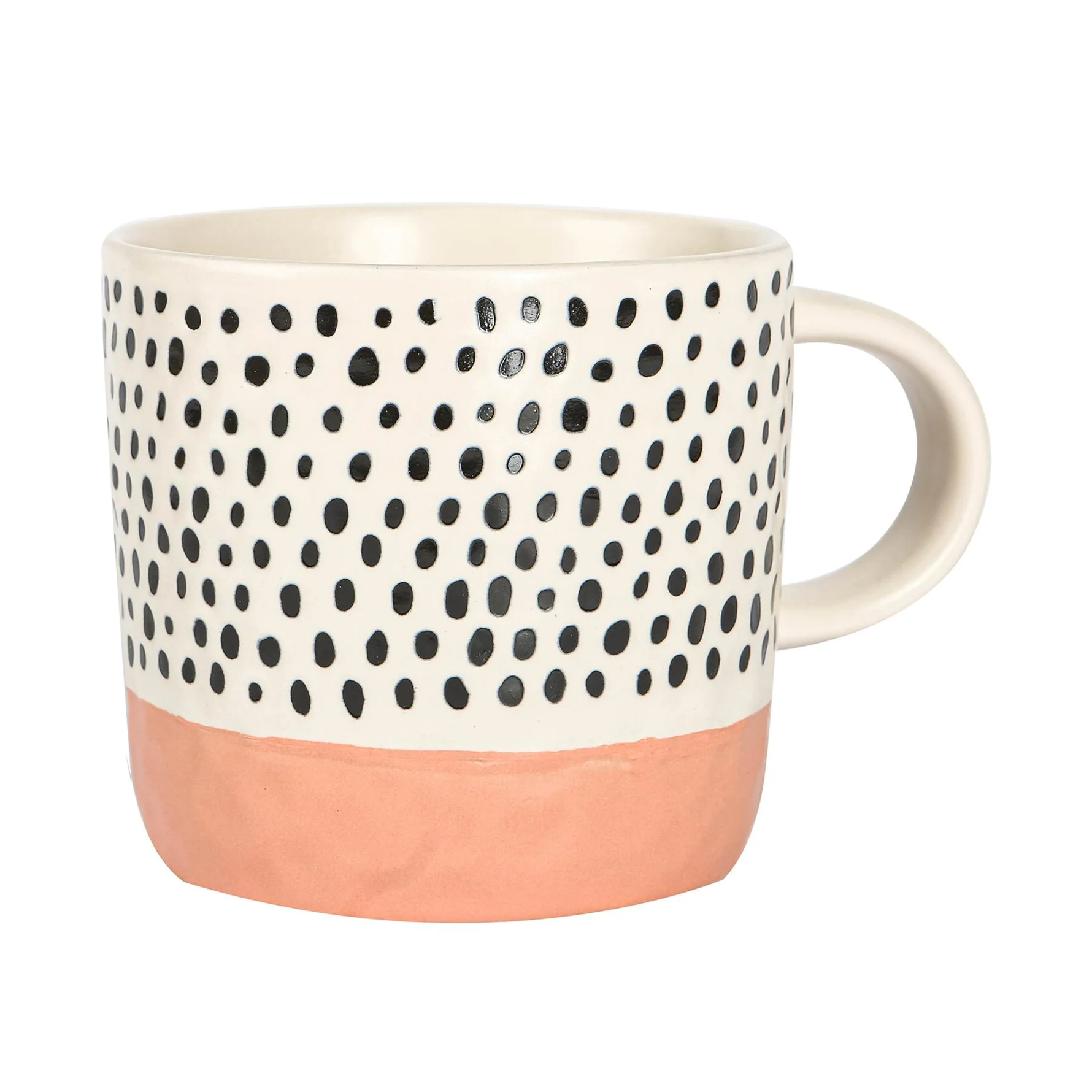 TR-NS-PH202528 Nicola Spring Spotty Mug 385ml, Pink