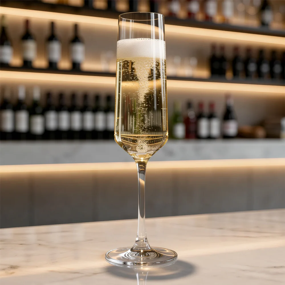 Argon Tableware Soho Champagne Flute 210ml, Box of 6