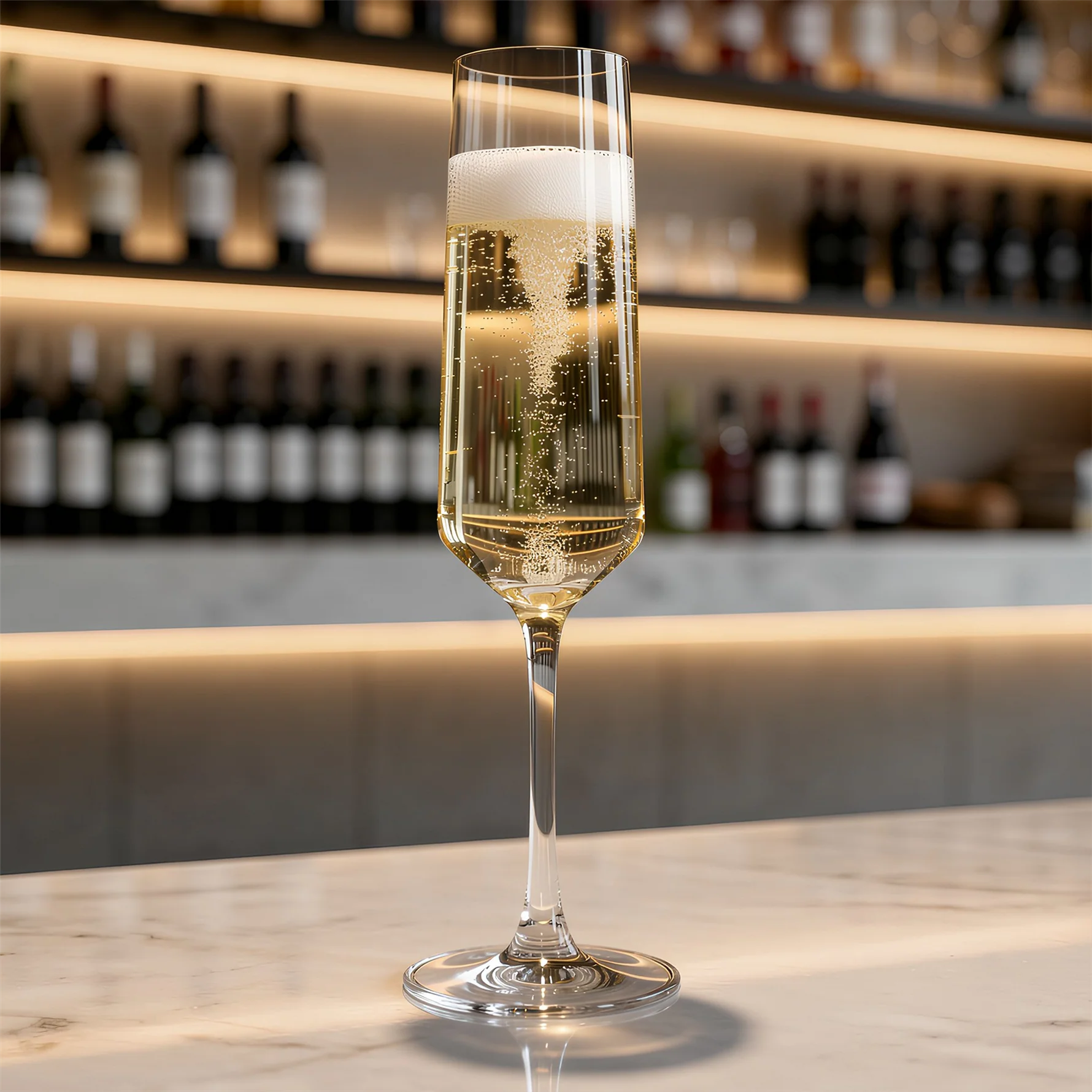 Argon Tableware Soho Champagne Flute 210ml, Box of 6