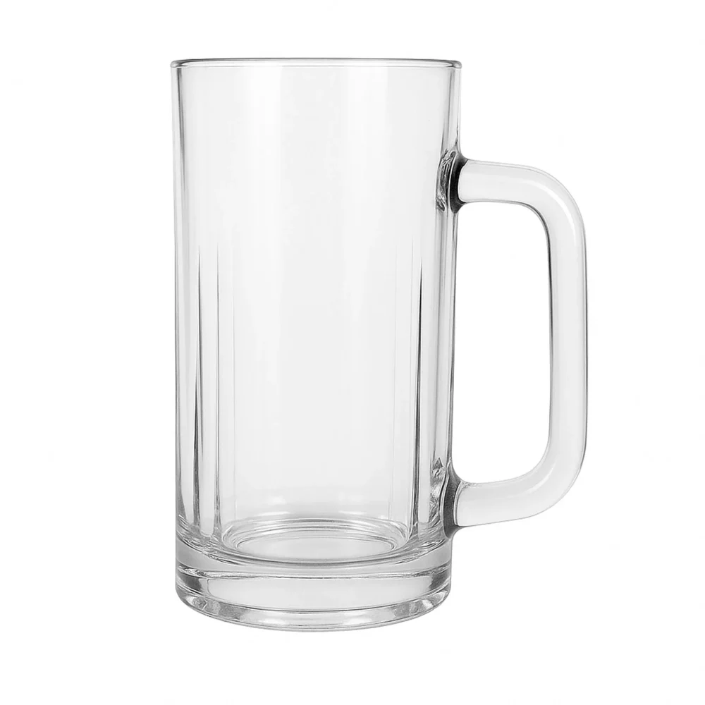 Argon Tableware Fluted Glass Beer Mug 540ml