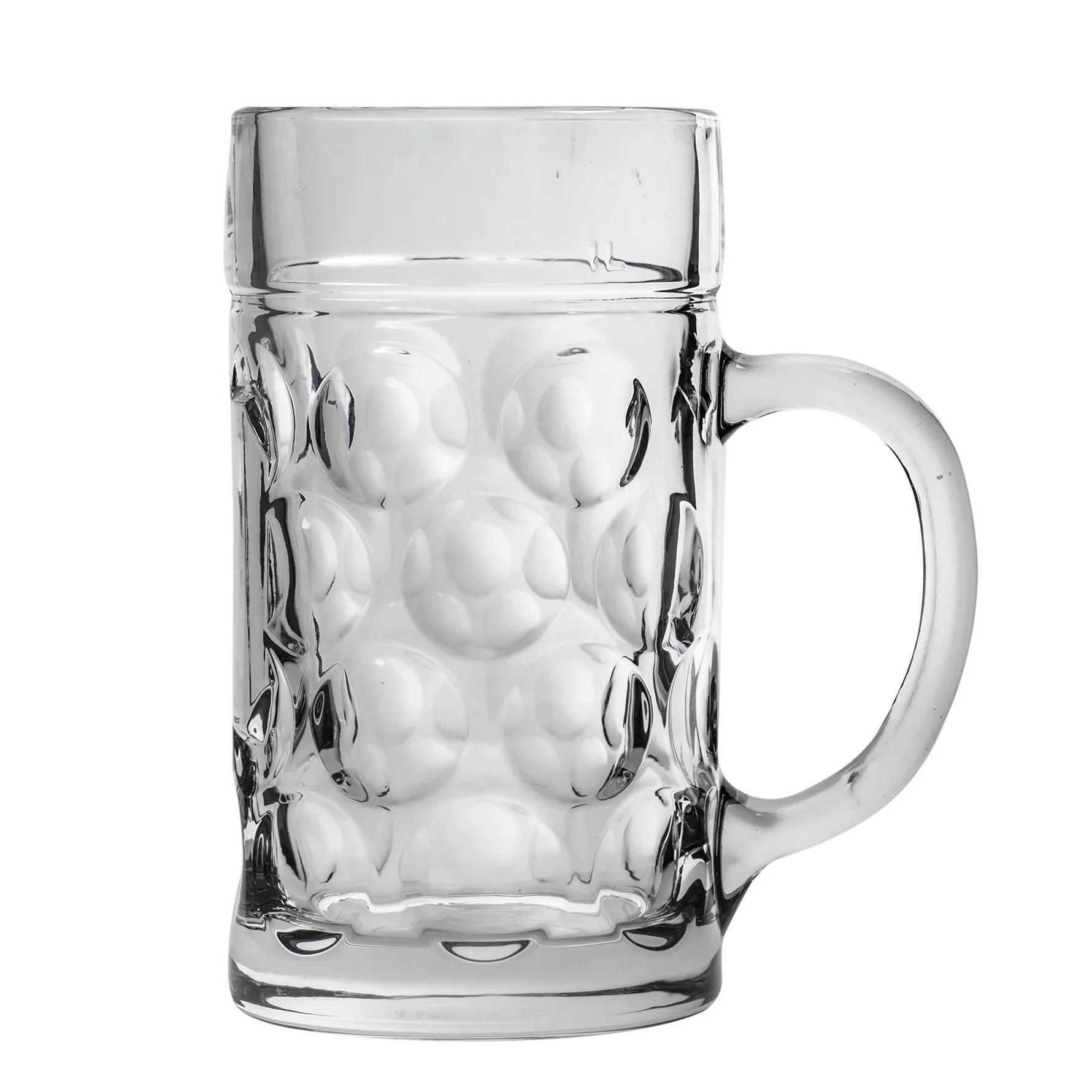 Rink Drink Giant Glass Beer Stein 2 Pints