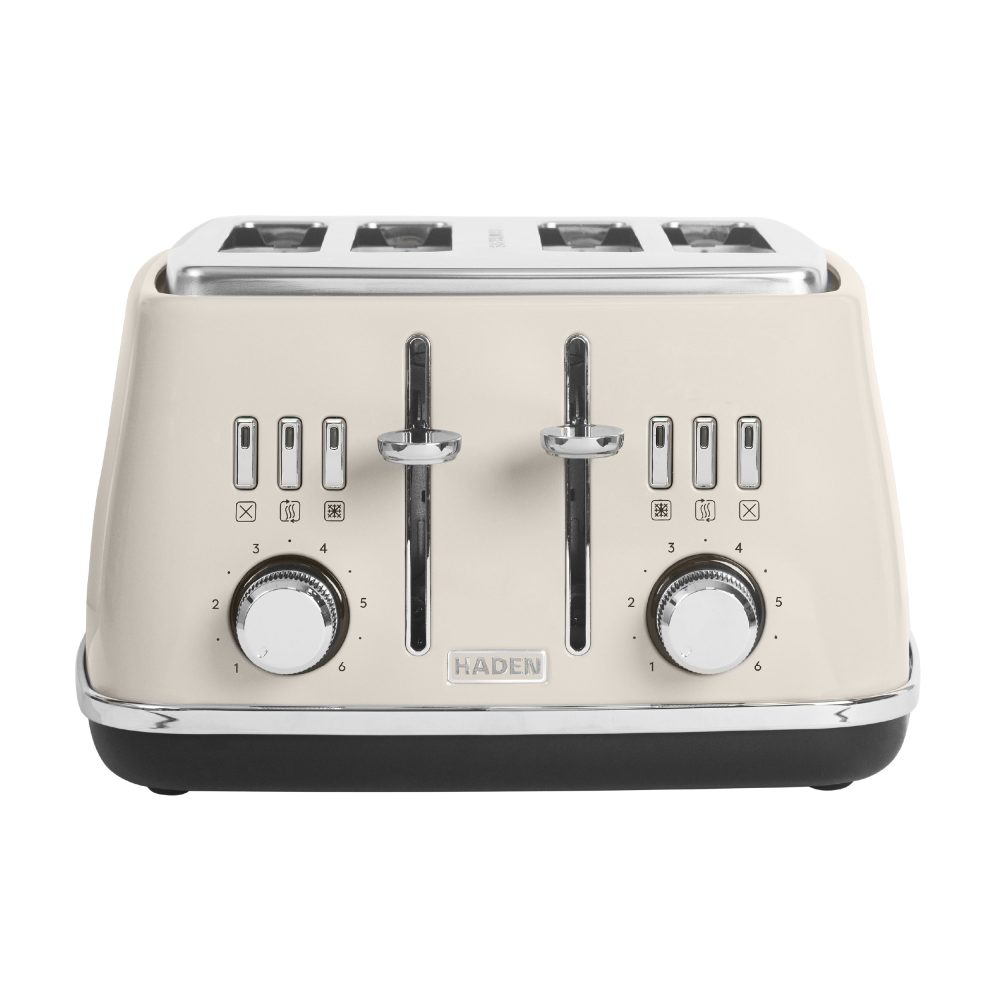 Haden Cotswold 4 Slice Toaster, Putty