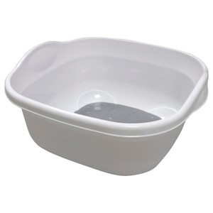 Addis 8.5L Soft Touch Bowl, White/Metallic