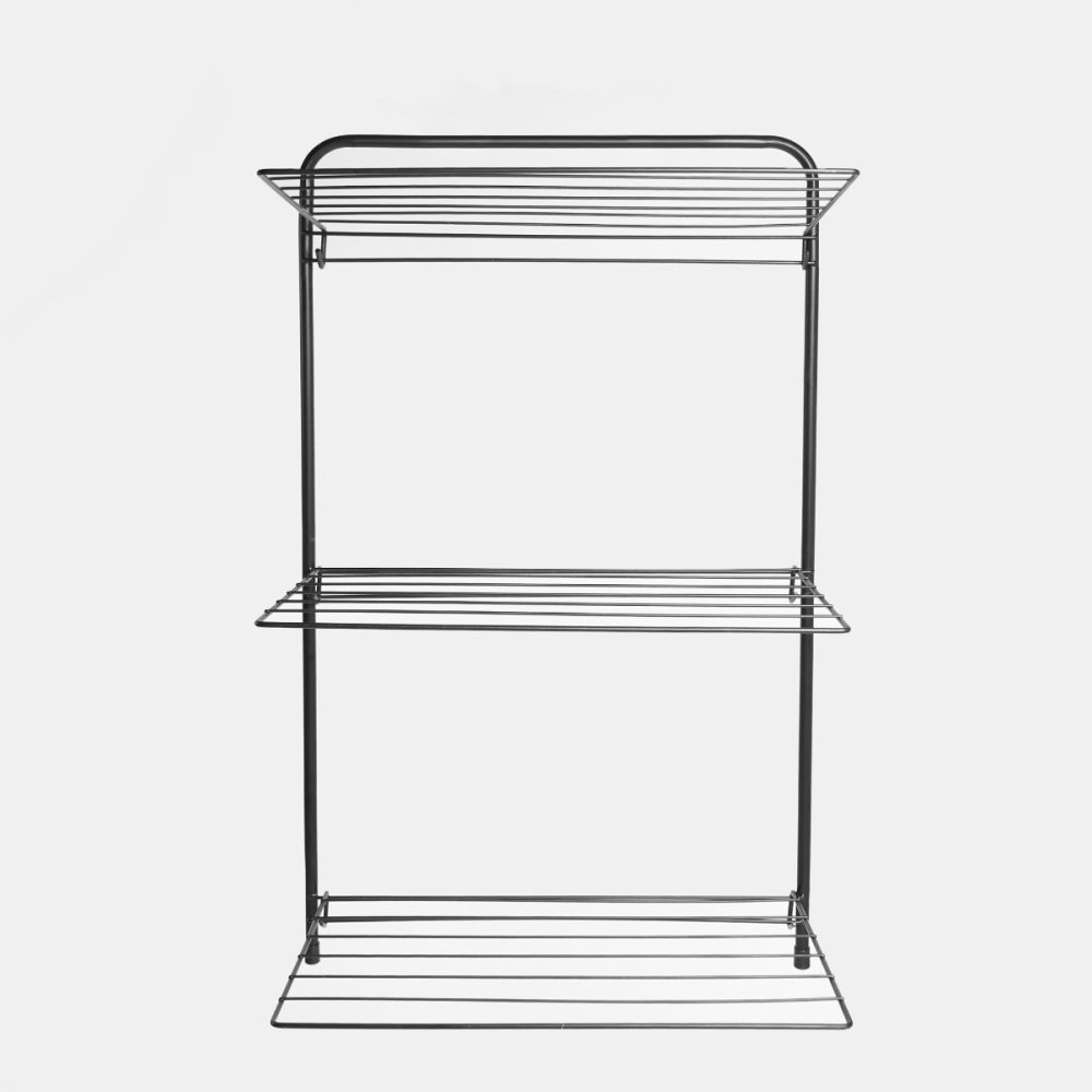 Addis 3 Tier Over Door Clothes Airer, Black