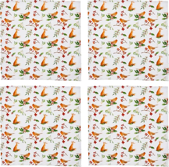 Cooksmart A Winter's Tale Set of 4 Napkins