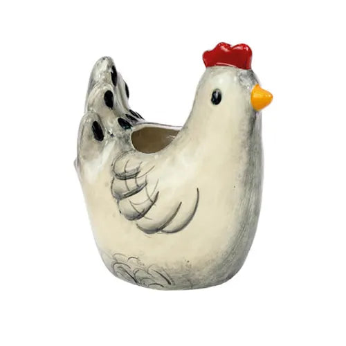 Cooksmart Hen House Lane Chicken Shaped Utensil Pot / Vase