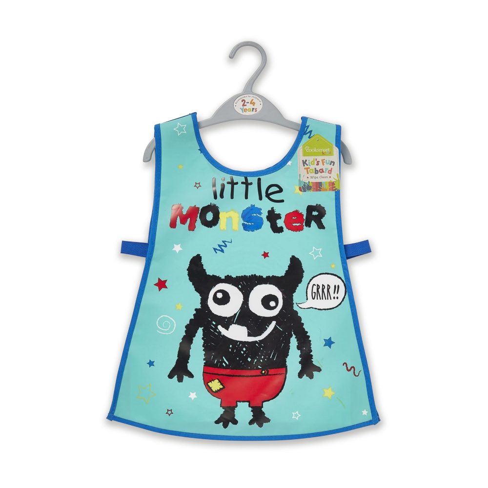 Cooksmart Kids PEVA Tabard, Little Monster