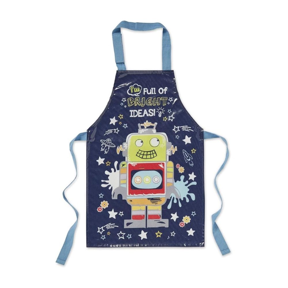 Cooksmart Kids Robot PVC Apron