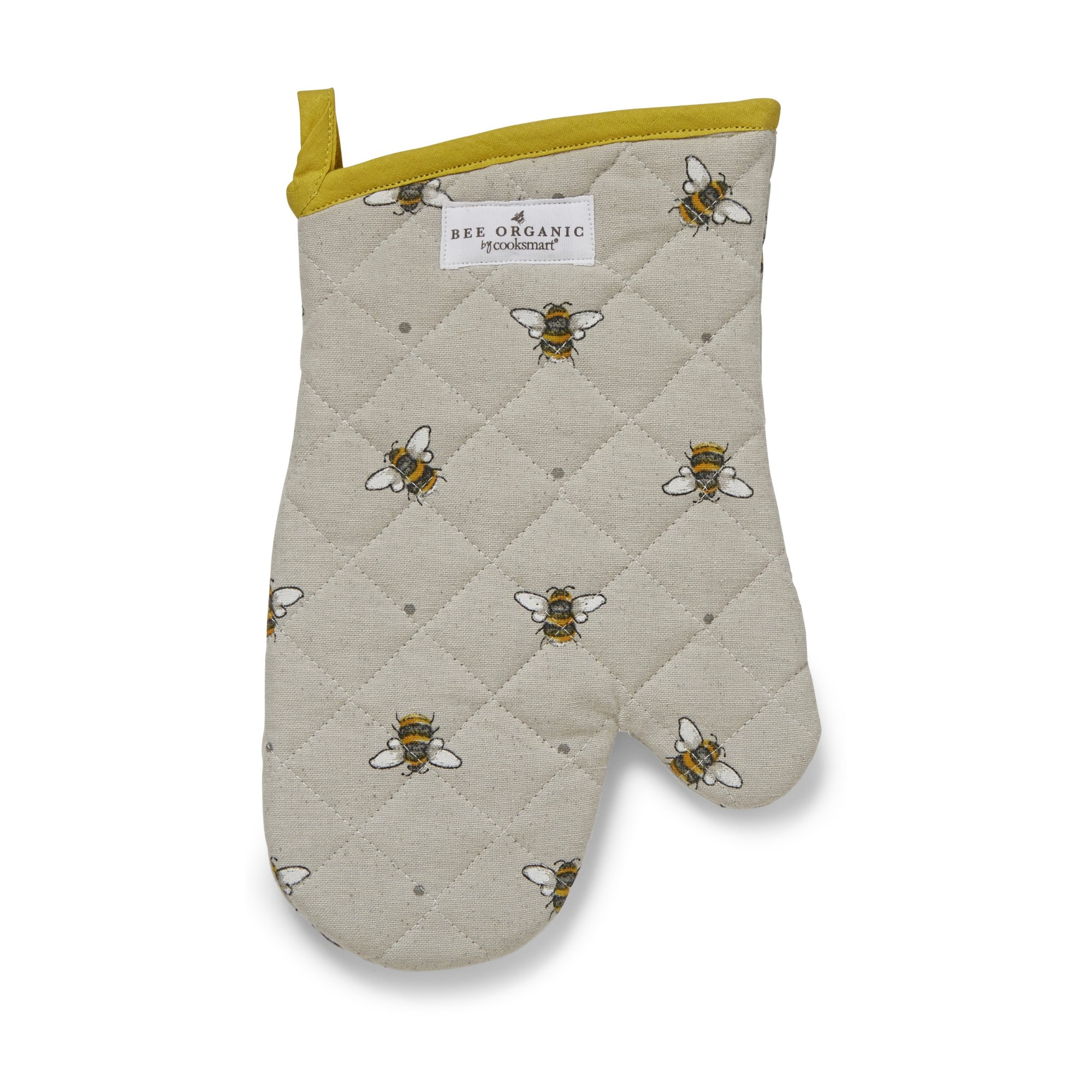 Cooksmart Bumble Bees Gauntlet, Organic Cotton Cooksmart Bumble Bees Gauntlet, Organic Cotton