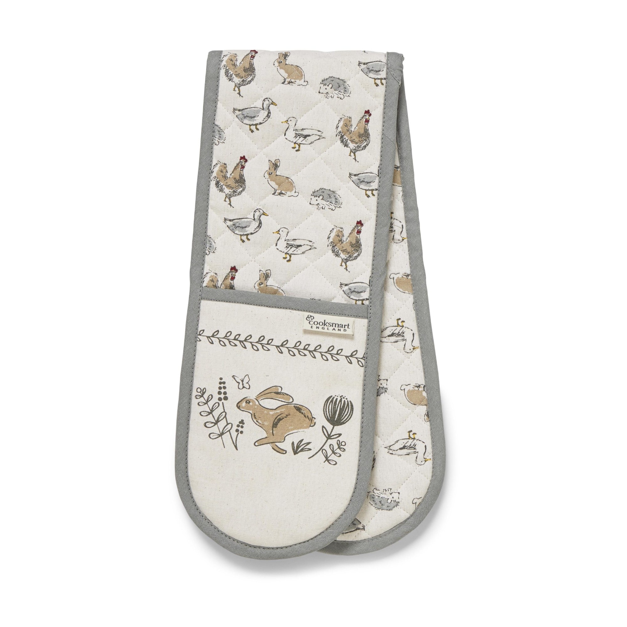 Cooksmart Country Animals Double Oven Glove Cooksmart Country Animals Double Oven Glove