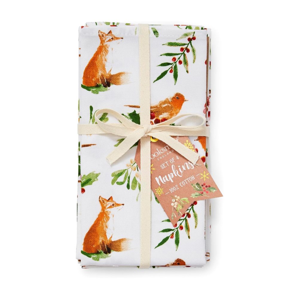 Cooksmart A Winter's Tale Set of 4 Napkins