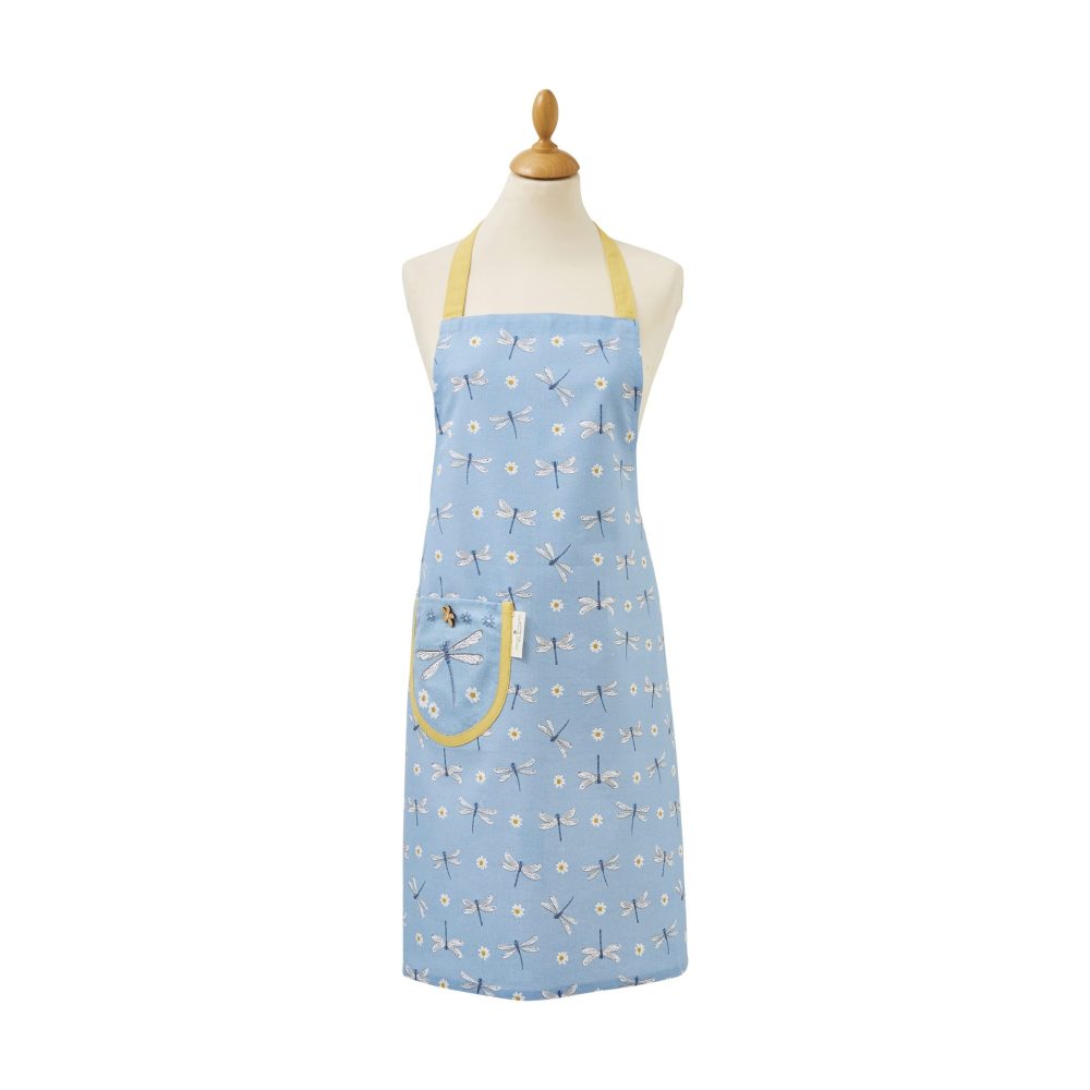 Cooksmart English Meadow Apron, Organic Cotton