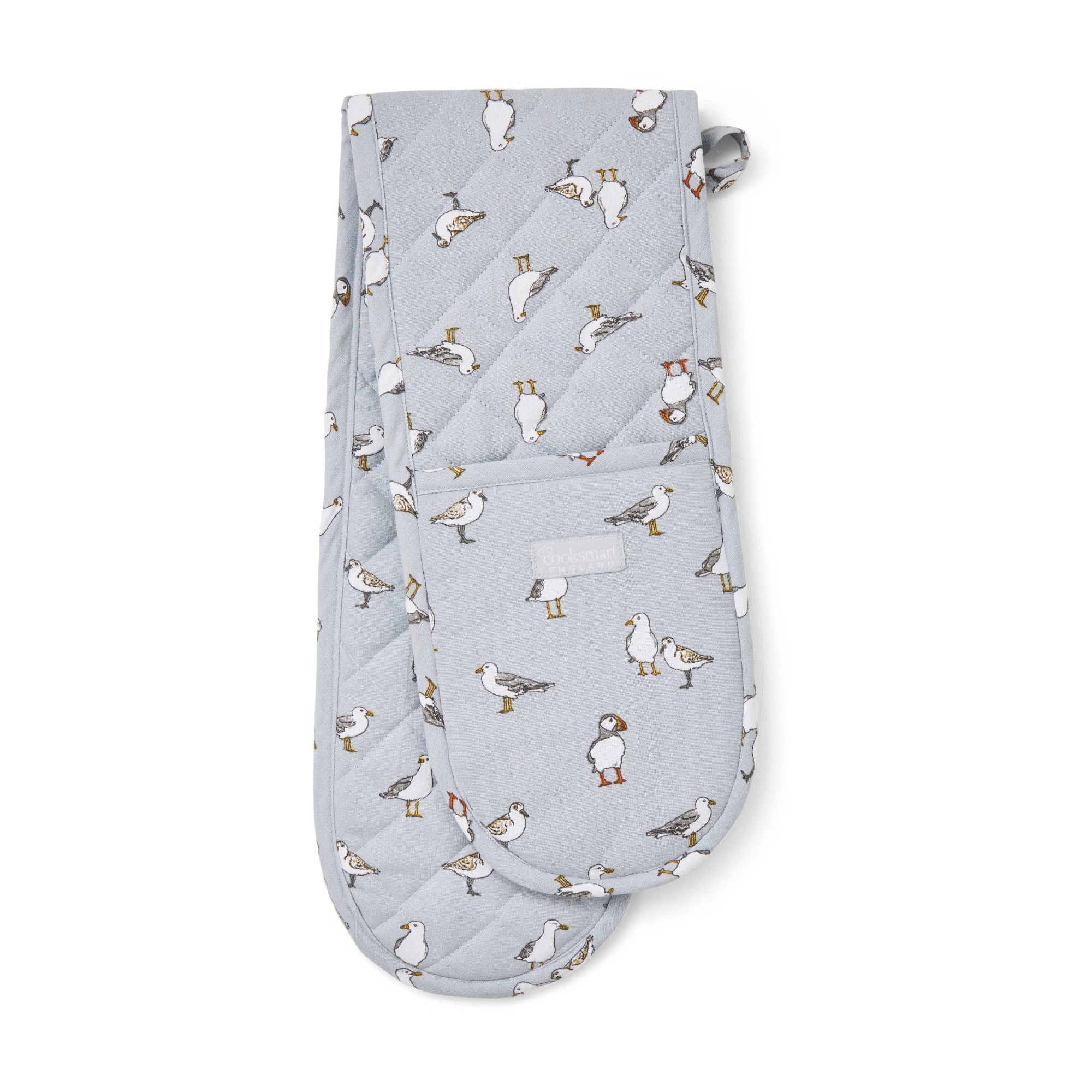 Cooksmart Coastal Birds Double Oven Glove Cooksmart Coastal Birds Double Oven Glove