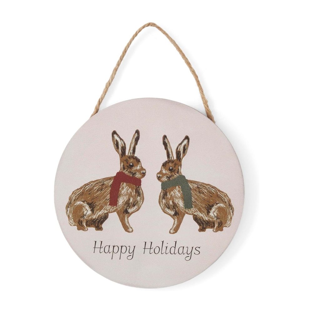 Cooksmart Heritage Hare Round Plaque