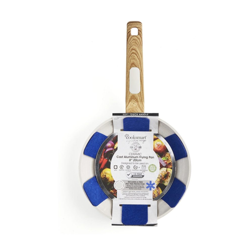 Cooksmart Signature Frying Pan 20cm Ivory