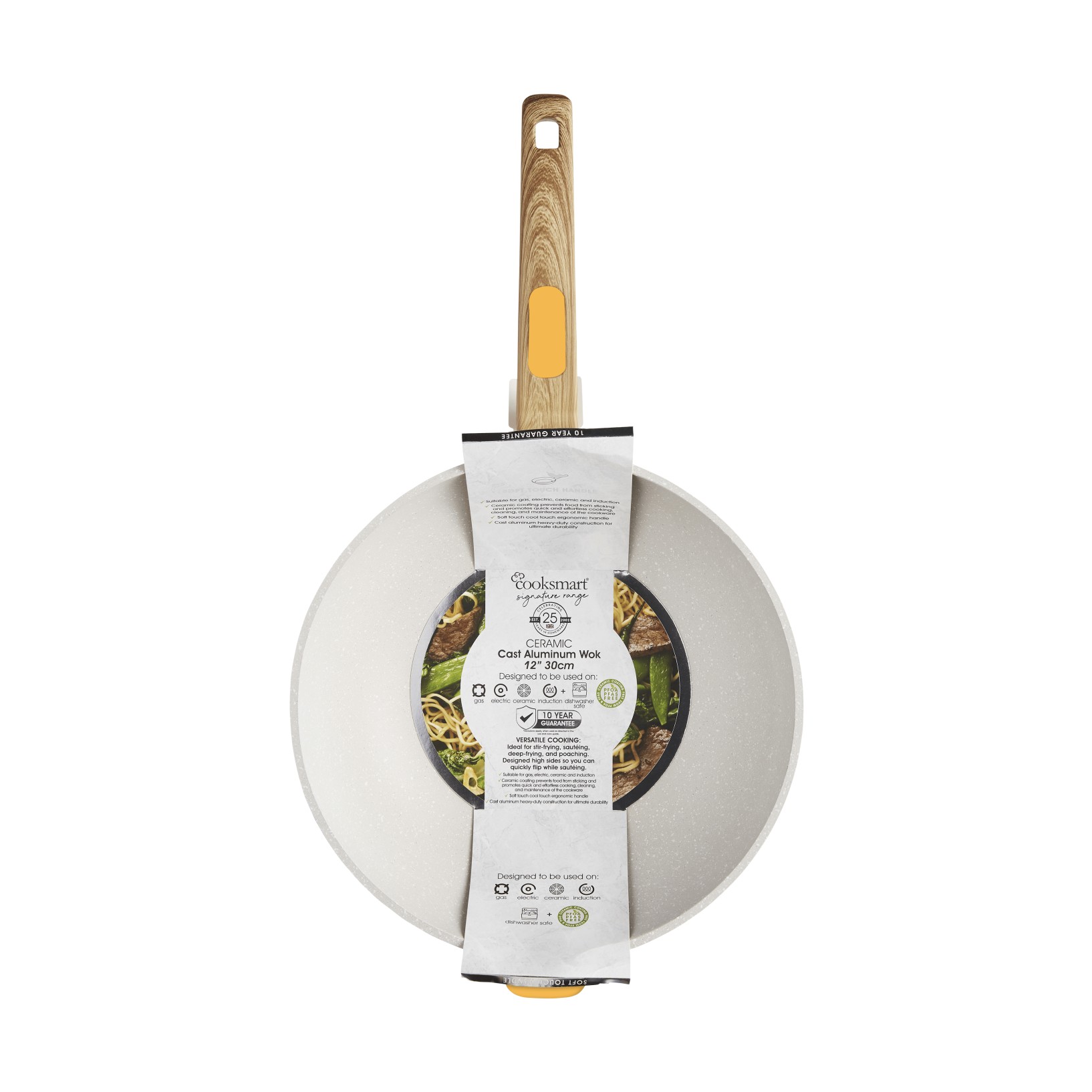 Cooksmart Signature Wok 30cm Marigold