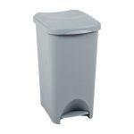 Addis Eco Range 40L Pedal Bin, Metallic