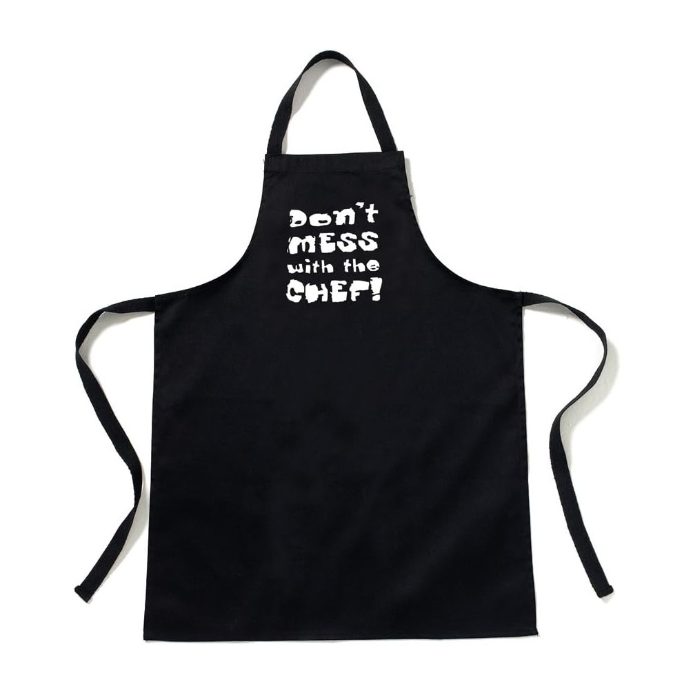 Cooksmart Kids “Don’t Mess With The Chef” Apron – 100% Cotton Adjustable Childrens Apron Cooksmart Kids “Don’t Mess With The Chef” Apron – 100% Cotton Adjustable Childrens Apron