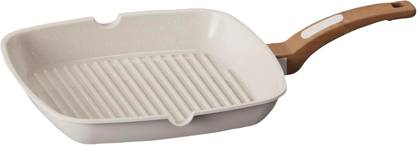 Cooksmart Signature Grill Pan 28cm Ivory