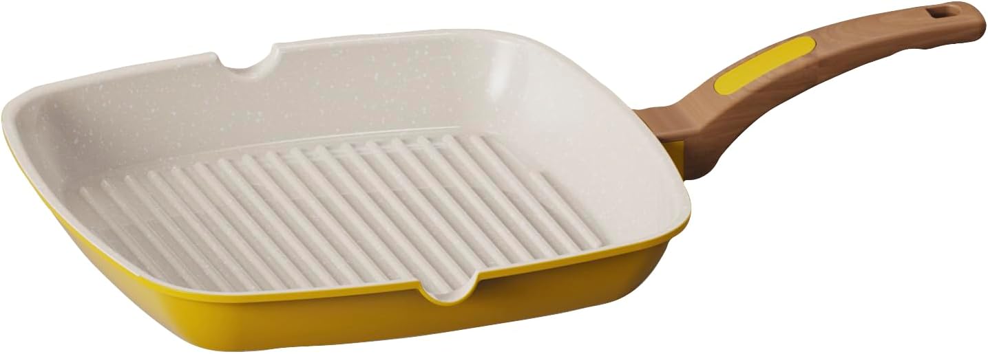 Cooksmart Signature Grill Pan 28cm Marigold