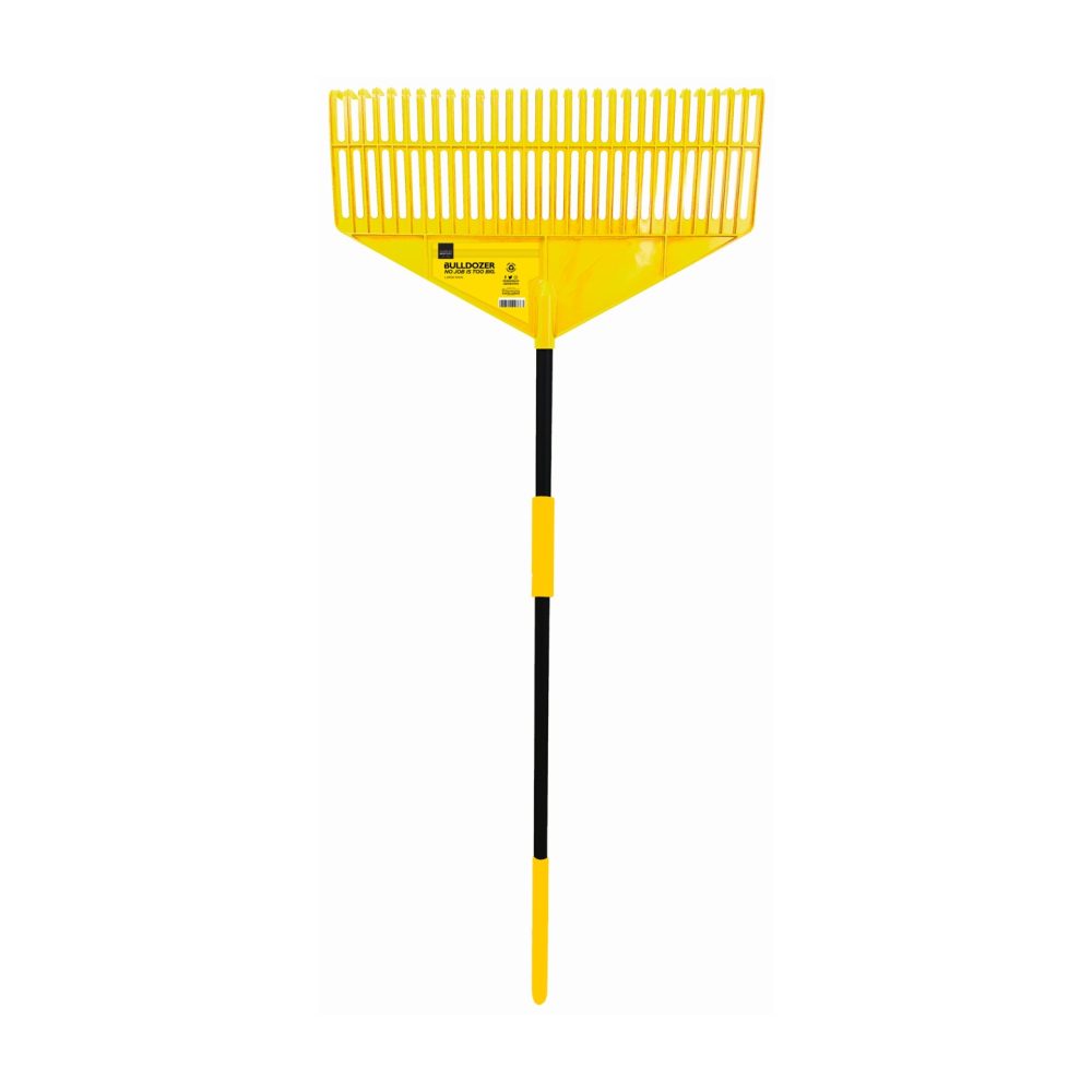 Charles Bentley Bulldozer Large Garden Rake, 59cm Head, Pack of 10