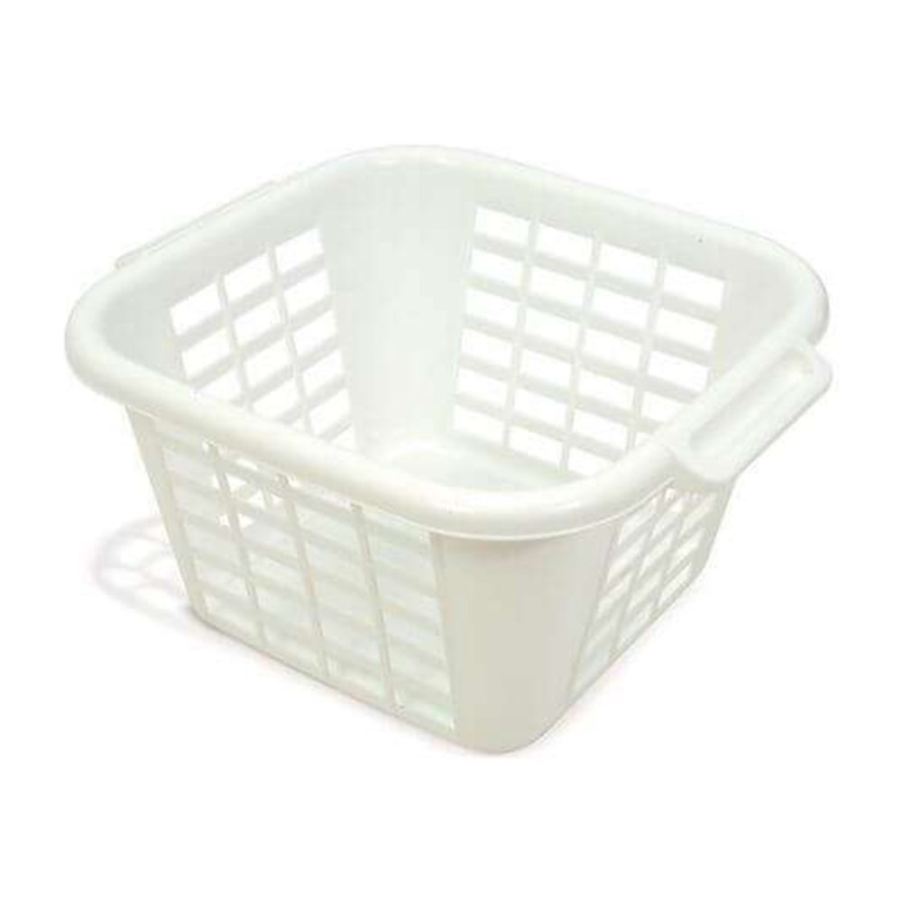 Addis 24L Square Laundry Basket, Linen