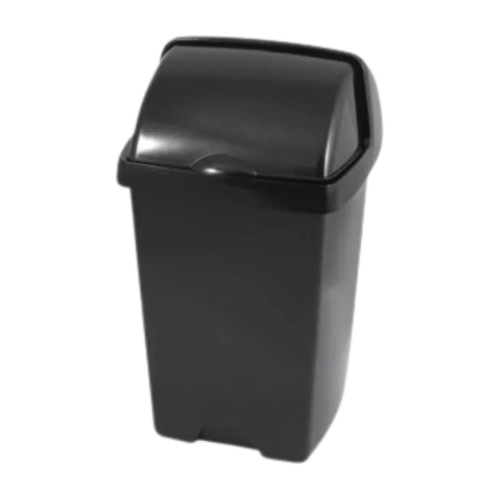 Addis 25L Roll Top Bin, Soft Black